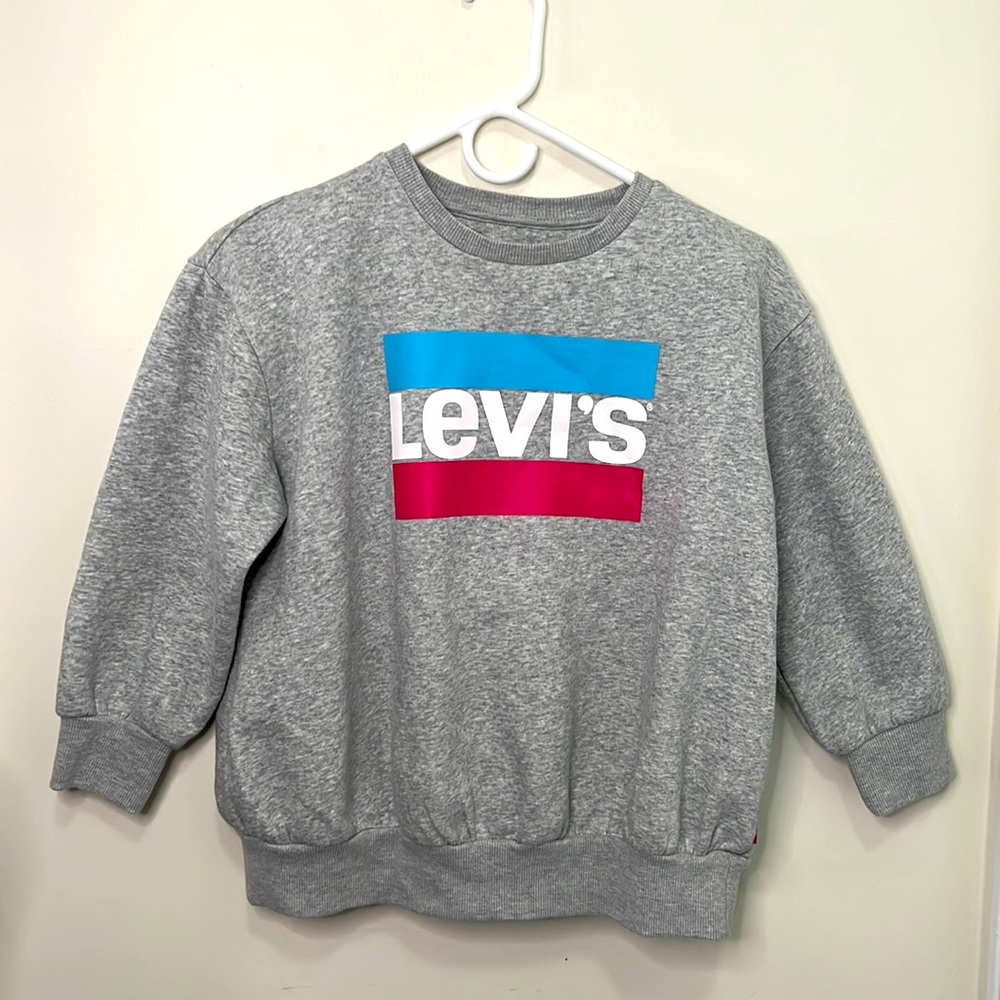 Levi’s Graphics Spellout Logo Sweatshirt Size Medium